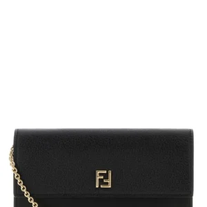 Fendi FF Continental Chained Wallet
