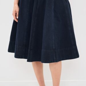 ALIGNE Lana Denim Midi Skirt