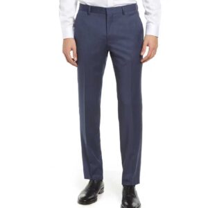 BOSS Genius Slim Fit Wool Suit Pants
