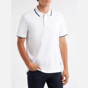 BOSS Parlay Tipped Cotton Polo