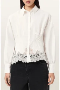 Carol Lace Shirt AllSaints