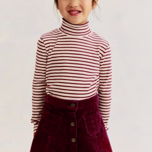Corduroy A-Line Skirt