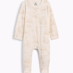 Baby First Favorites Organic Cotton Footed One-Piece