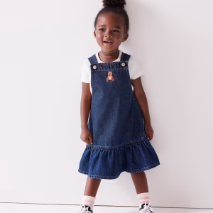 babyGap Brannan Bear Denim Skirtall
