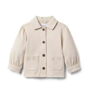 The Twill Eyelet Jacket