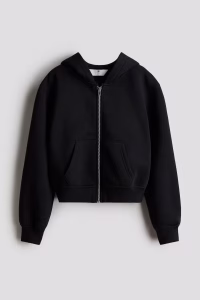 Brushed-Inside Hooded Jacket