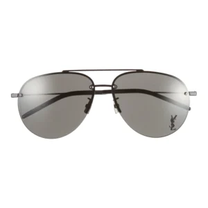 61mm Aviator Sunglasses Saint Laurent