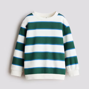 Printed Brushed-Inside Sweatshirt