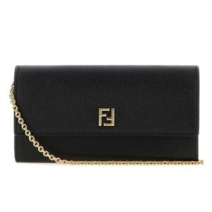 Fendi FF Continental Chained Wallet