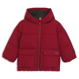 Kids' logo-print jacket with padding
