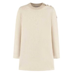 Moncler Enfant Logo Patch Polo Dress
