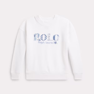 Logo French Terry Sweatshirt Girls 2-6x