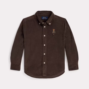 Polo Bear Cotton Corduroy Shirt Boys 2-7