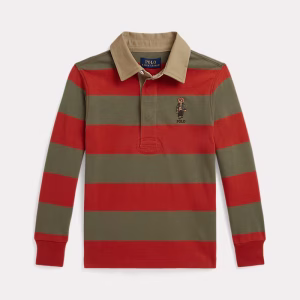 Polo Bear Cotton Rugby Shirt