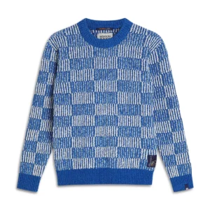 Scotch & Soda Boys' Structured Pullover Sweater - Little Kid, Big Kid