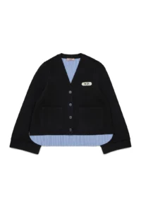 N°21 Kids Logo Patch Cardigan