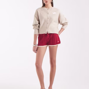 adidas Originals knit cardigan in khaki