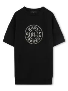 Karl Lagerfeld Kids logo-print T-shirt dress