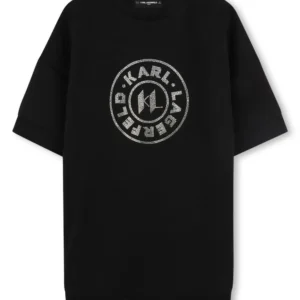 Karl Lagerfeld Kids logo-print T-shirt dress
