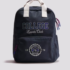 Backpack with Motif