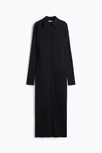 Fitted Long-Sleeved Jersey Dress