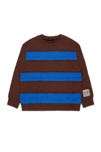 N°21 Kids Distressed Crewneck Sweatshirt