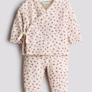 2-Piece Patterned Muslin Set