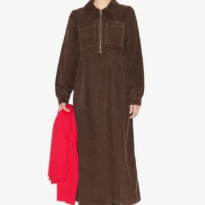 Gabriella Cord Midi Dress