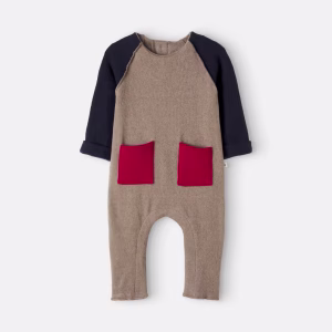 1 + in the Family Baby Windsor cotton-blend onesie