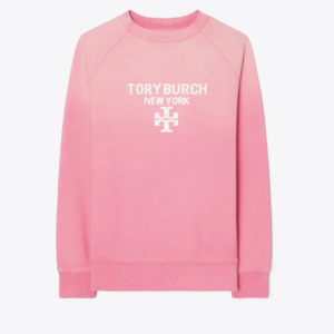 Distressed Cotton Sweatshirt
