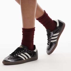 adidas Originals Samba OG sneakers with crochet detailing