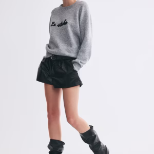 Appliquéd Sweater