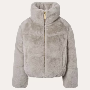 Molo Girl's Havi Faux Fur Jacket, Size 4-7