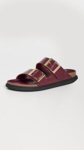 Birkenstock Arizona Droplet Buckle High Shine Sandals