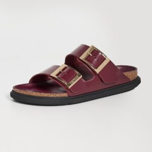 Birkenstock Arizona Droplet Buckle High Shine Sandals