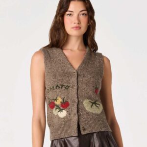 Eira Intarsia Sweater Vest