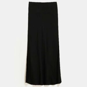 Gwyneth column slip skirt in cupro blend
