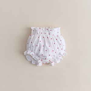 Holly Bloomer Red Heart Print