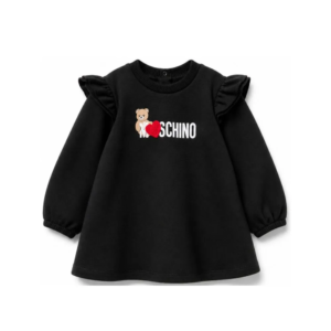 Moschino Kids Teddy Bear Printed Dress