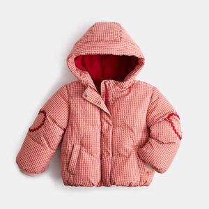 M&S Gingham Hooded Puffer Coat (2-8 Yrs)