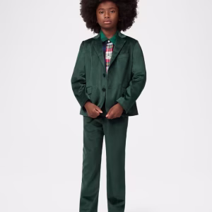 Molo Boy's Hieronymus Velvet Suit Jacket, Size 4-6