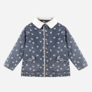 Rylee + Cru  Long Chore Coat Heart Ditsy