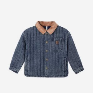 Rylee + Cru Nashville Quilted Jacket Indigo
