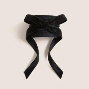 Tuckernuck Accessories Black Bow Hair Tie