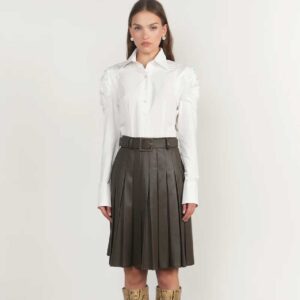 Yarra Skirt in Cocoa