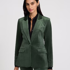 Corduroy Long Slim Blazer