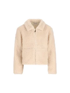 Moncler Enfant Teddy Zip-Up Sweatshirt