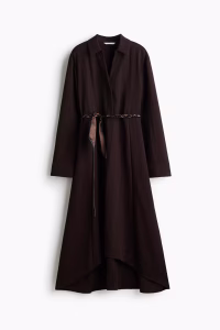 Flared Dress with Belt