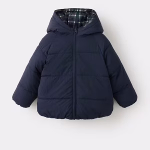 Reversible padded coat