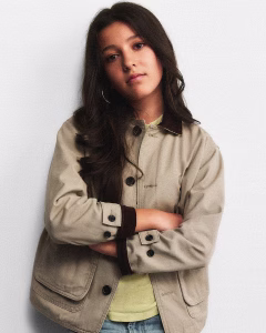 Kids' 1986 heritage Barn Jacket™ in waxed cotton
